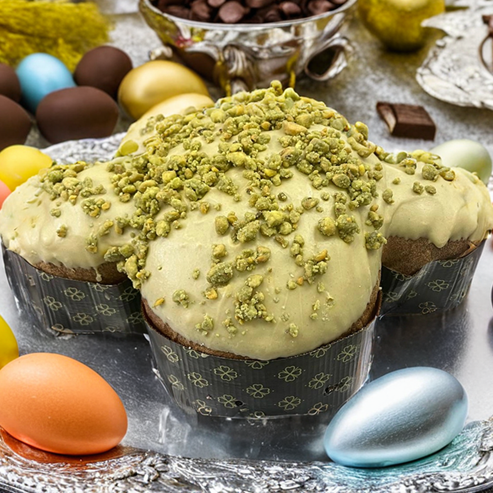 Colomba artigianale al pistacchio
